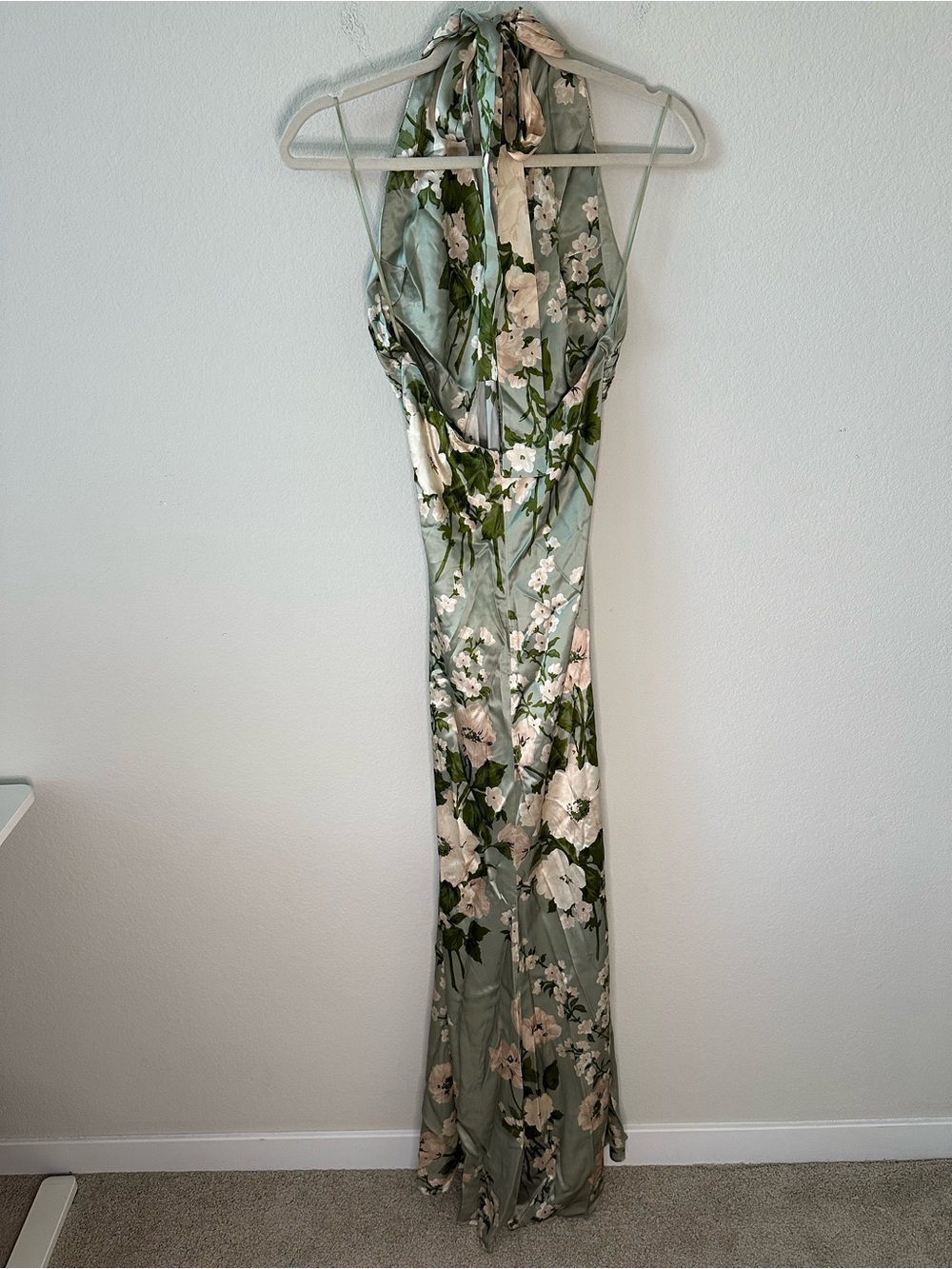 REFORMATION Veria Maxi Silk Floral Dress SZ US 4 NWT - Picture 7 of 8